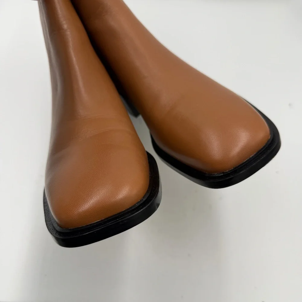 NEW Everlane Desert Tan Leather The‎ City Boot in Size 9